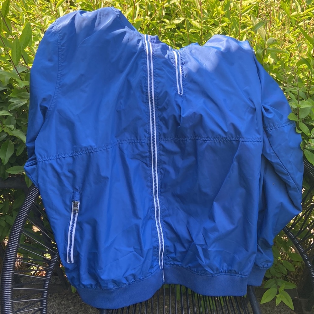 Men’s Blue XXL Bench Light Weight Windbreaker